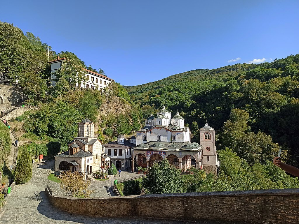 Панорама од манастирот Св. Јоаким Осоговски